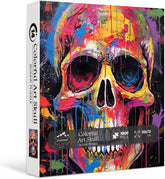Colorido calavera rompecabezas rompecabezas 1000 piezas